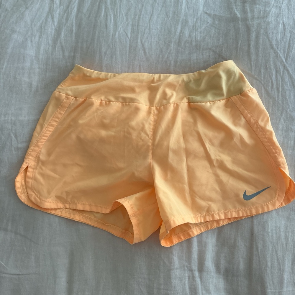 Nike Women's Orange Running Shorts